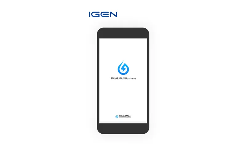 Instruções para SOLARMAN Business APP