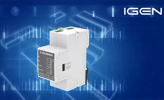 Instalação de Medidor Trifásico SOLARMAN DIN-Rail