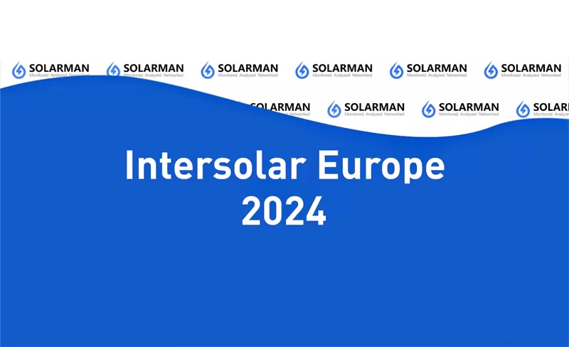 SOLARMAN brilha no dia 1 da Intersolar Europe 2024