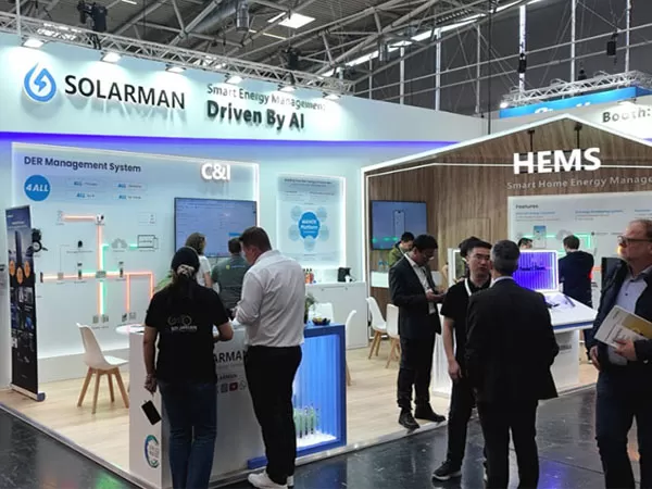 SOLARMAN apresenta soluções de energia impulsionadas por IA na Intersolar Europe 2025